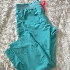 Figs Livingston Scrub Pants, Size XL - Neon Blue